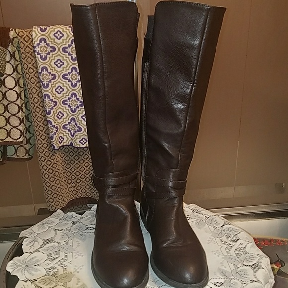 new directions Shoes New Directions Brand Brown Leather Boots